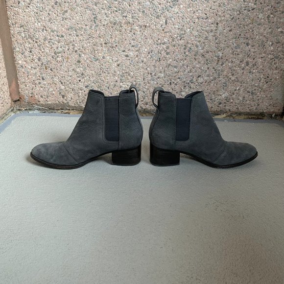 rag & bone Walker Chelsea Boots - Gray Nubuck - Picture 10 of 11